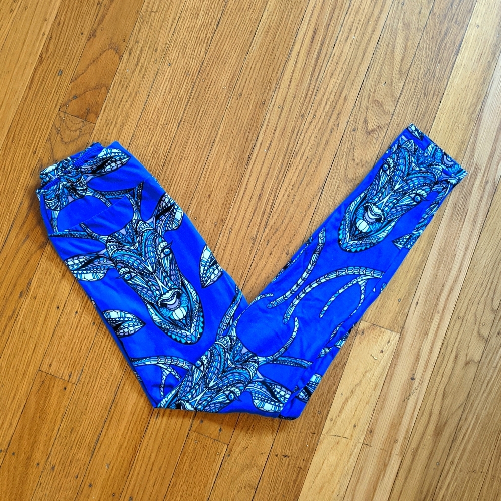 Lularoe Unicorn deer leggings Tween